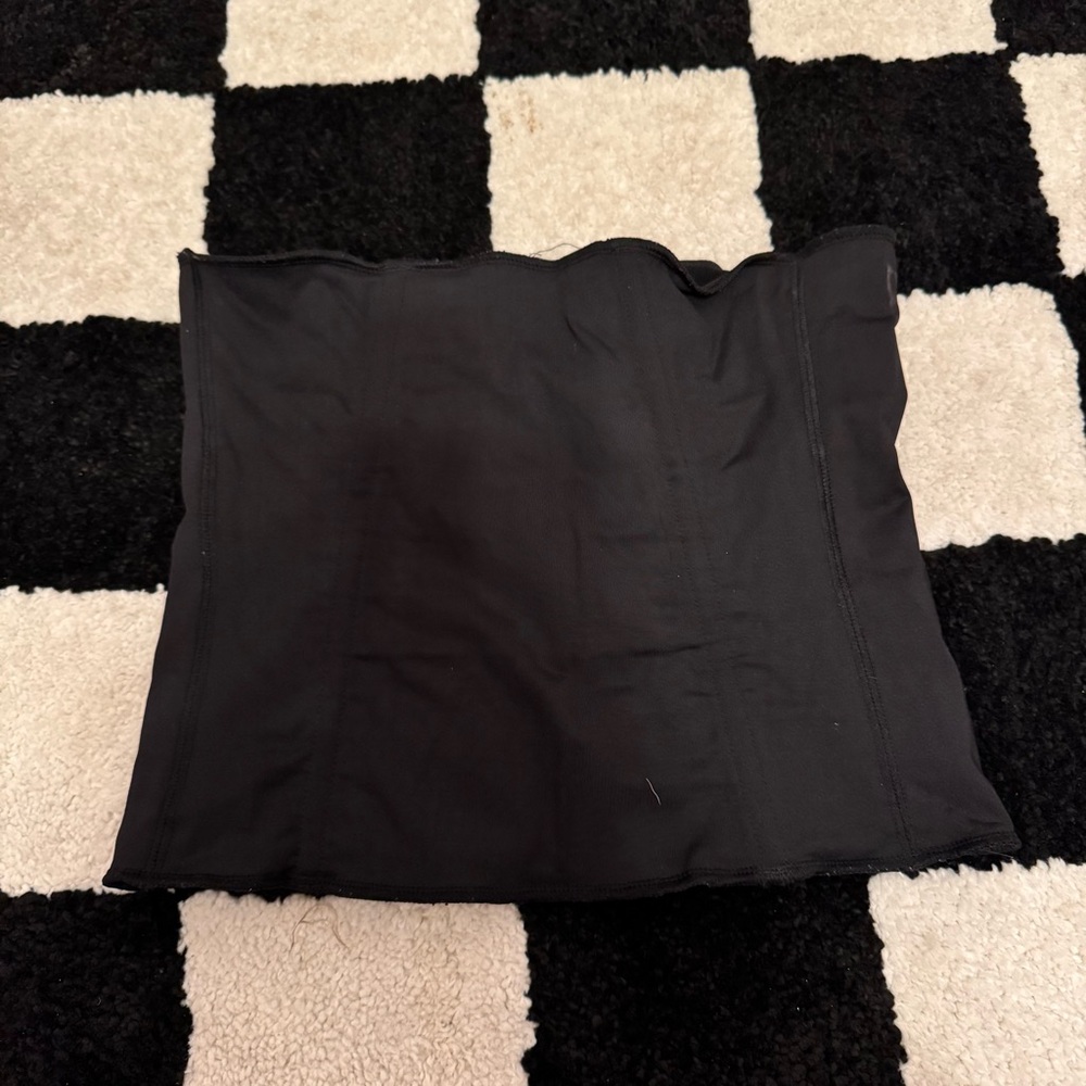 SKIMS Black Waist Cincher Corset